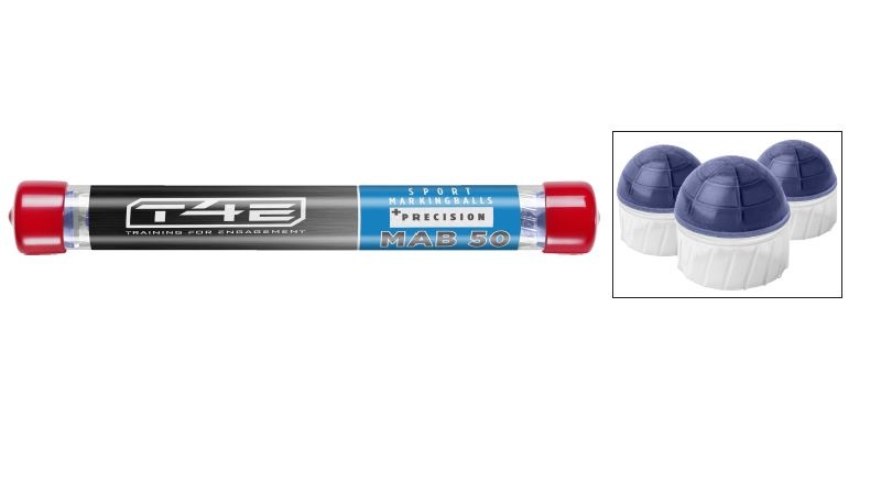 Umarex T4E Sport MAB 50 Precision Markingballs blau - 10 Stück