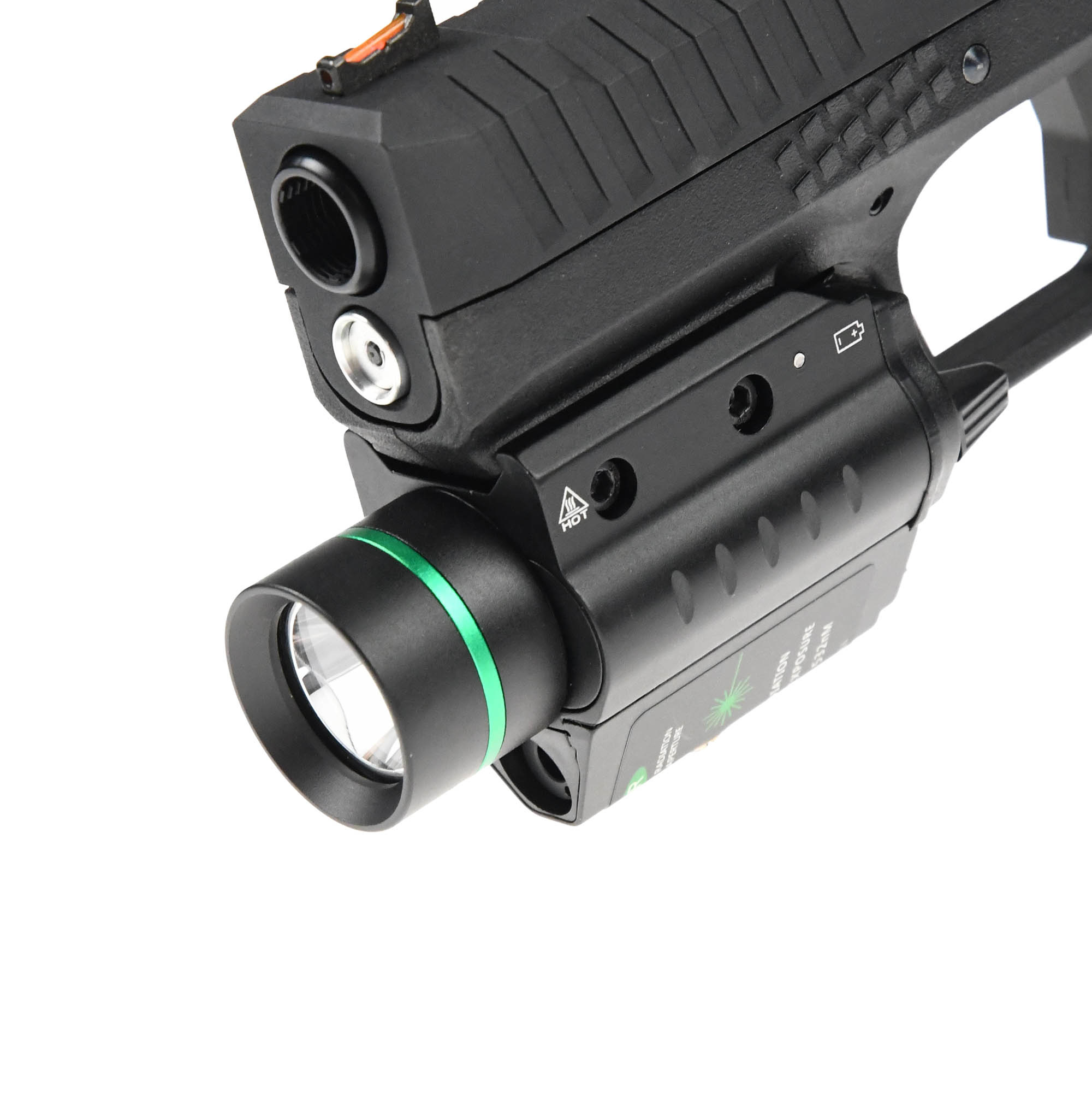 RTI Optics Combo de laser verde Taclight - BK