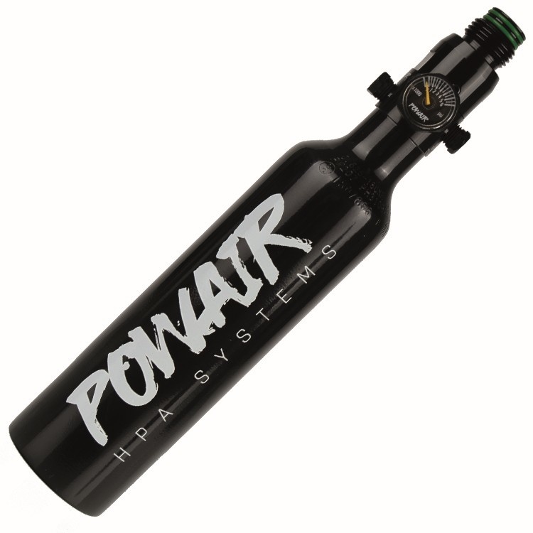 PowAir HPA Aluminium Tank 0,2 liter, 13ci, 200 Bar inkl. Regulator