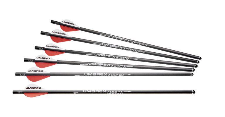 Umarex AirArchery carbon arrows for Air Javelin - 6 pieces