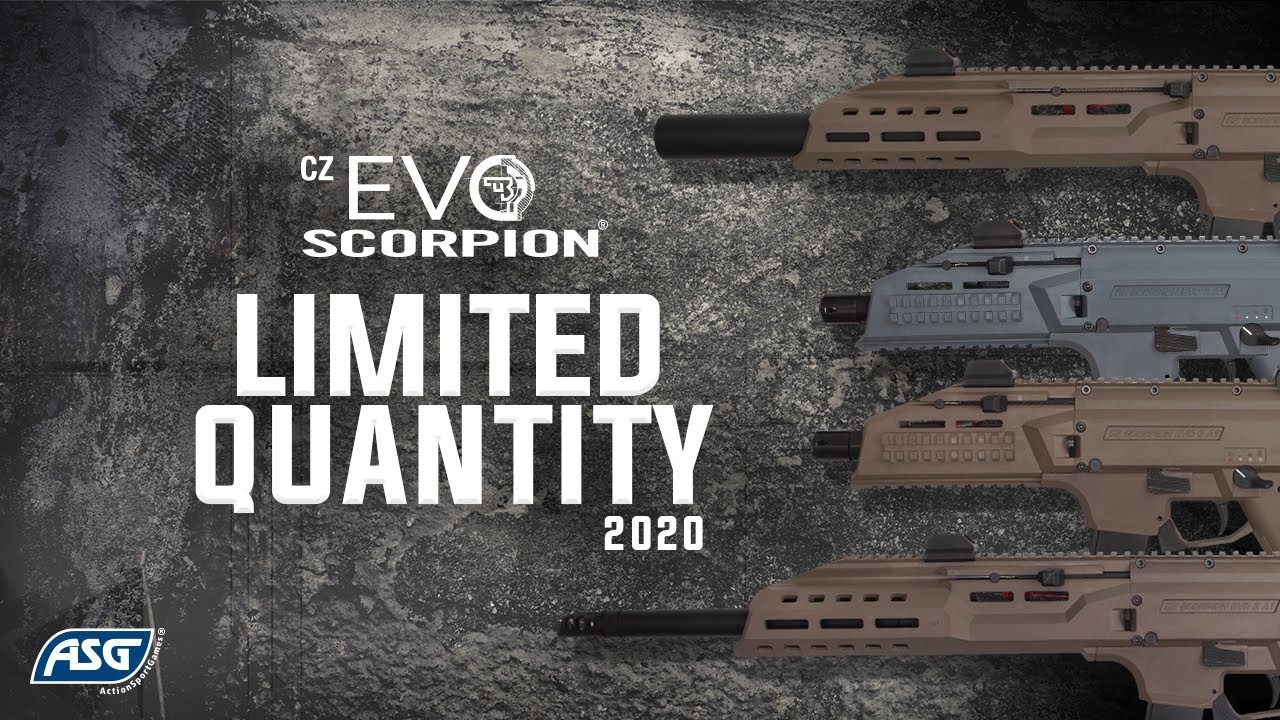 ASG CZ Scorpion EVO 3 ATEK MP 1,40 Joule - GR