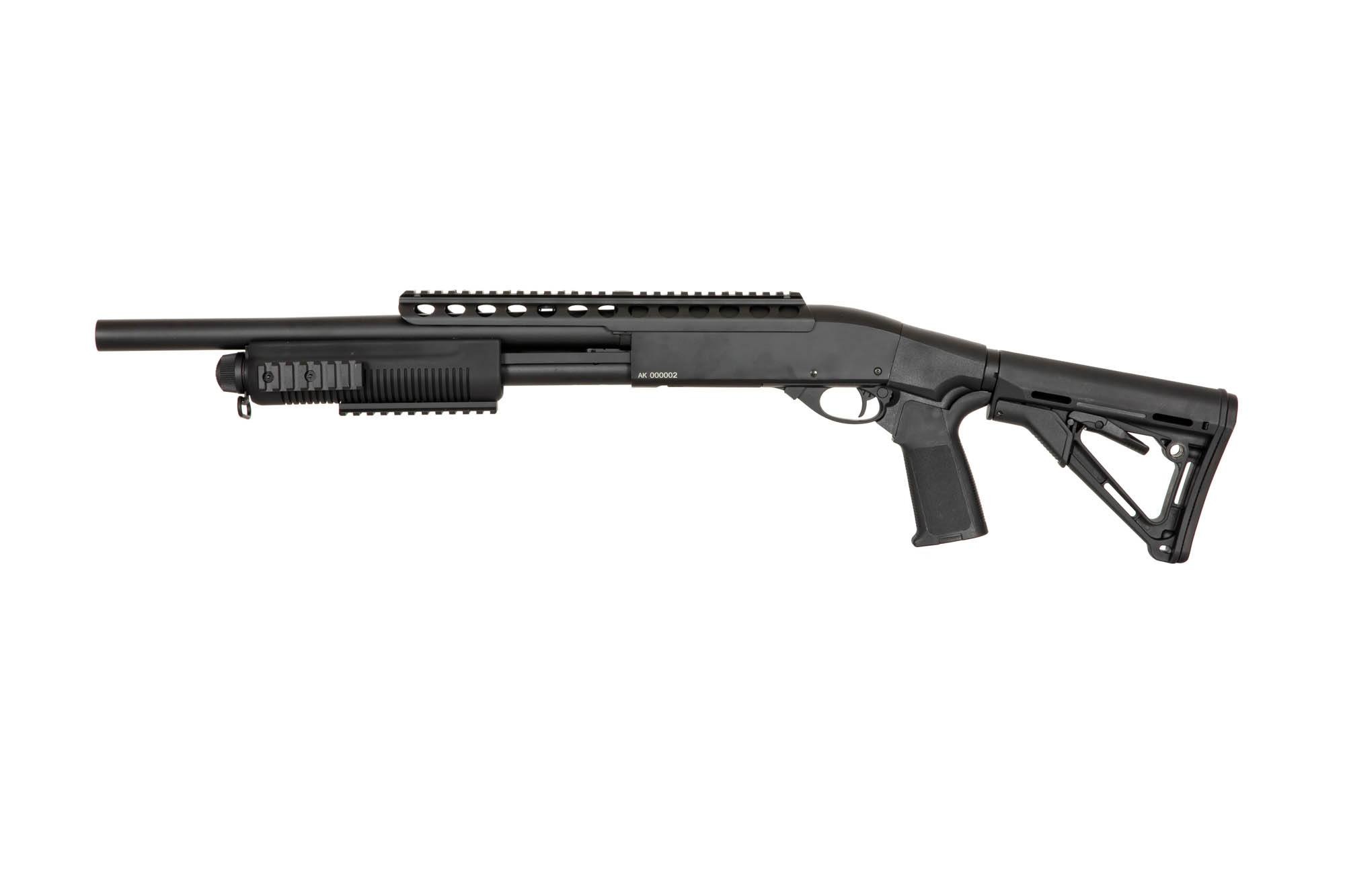 A&K SXR-002 tactical 3 burst shotgun 0.83 joules - BK A&K SXR-002 tactical 3 burst shotgun 0.83 joules - BK