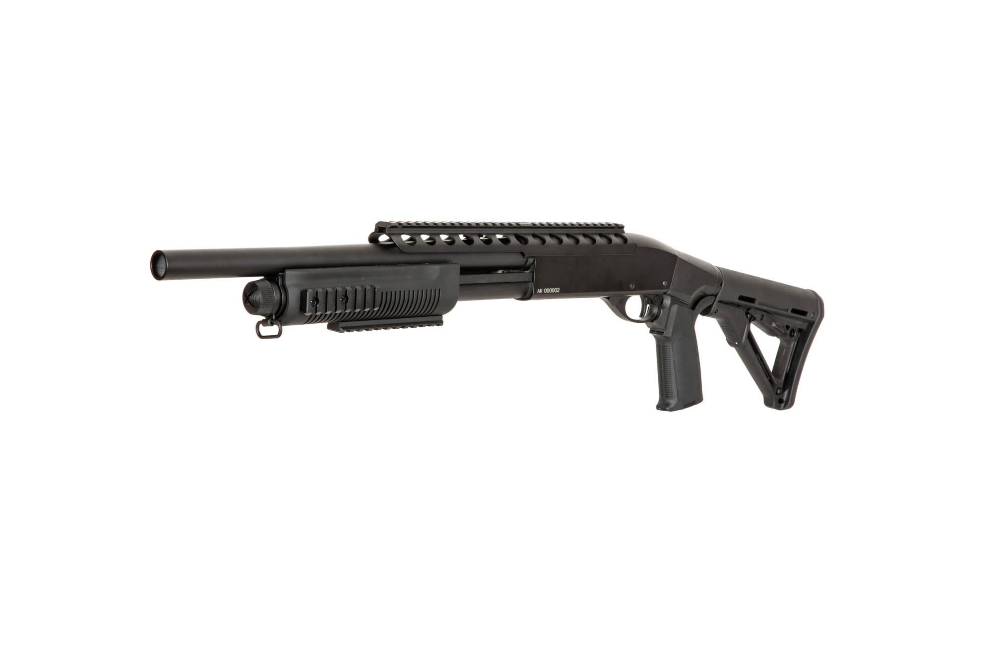 A&K SXR-002 tactical 3 burst shotgun 0.83 joules - BK