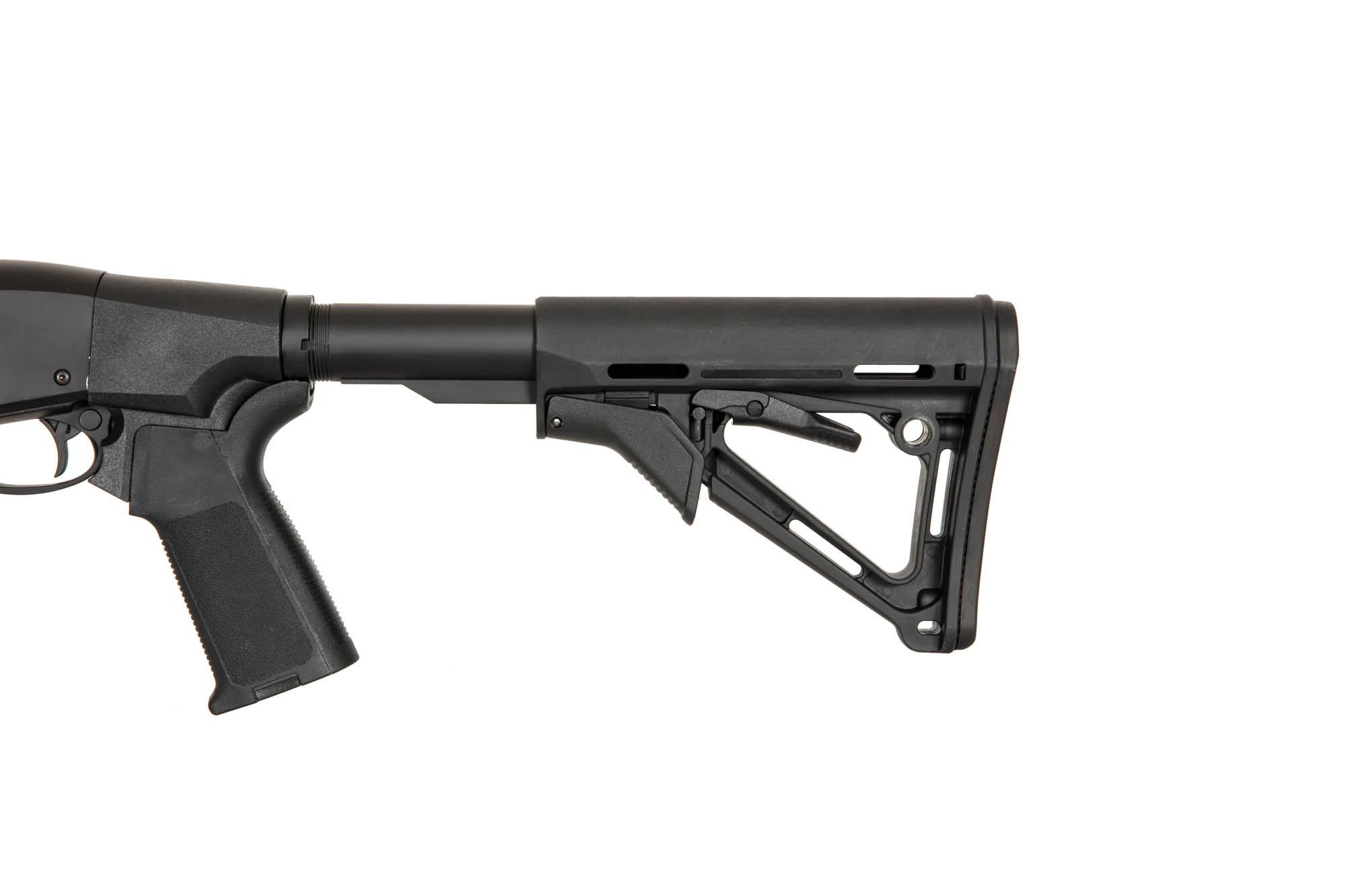 A&K Fucile a pompa tattico SXR-002 a 3 raffiche 0,83 joule - BK