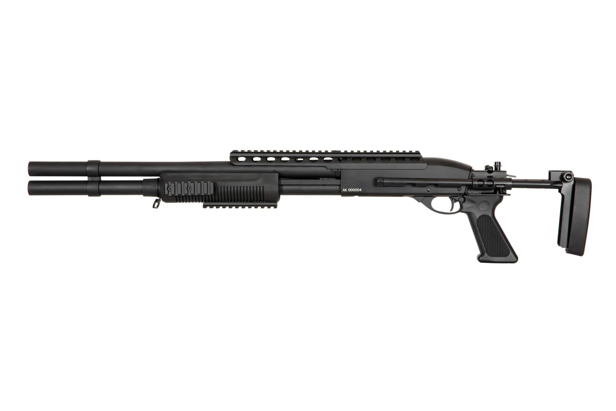 A&K SXR-006 espingarda tática 3 burst 0,83 joules - BK