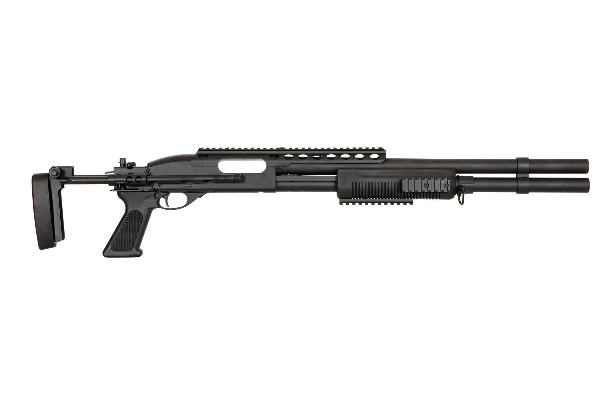 A&K SXR-006 tactical shotgun 3 burst 0.83 joules - BK