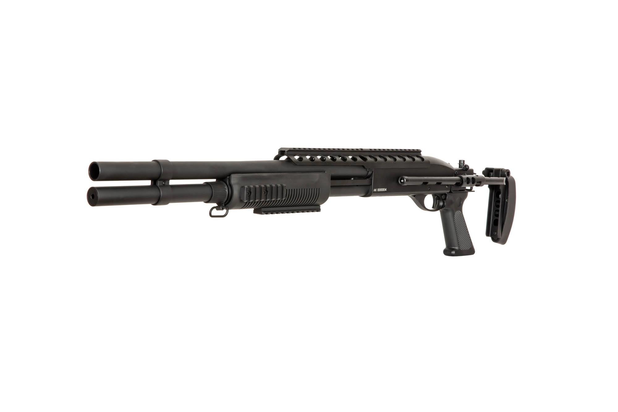 A&K SXR-006 tactical shotgun 3 burst 0.83 joules - BK