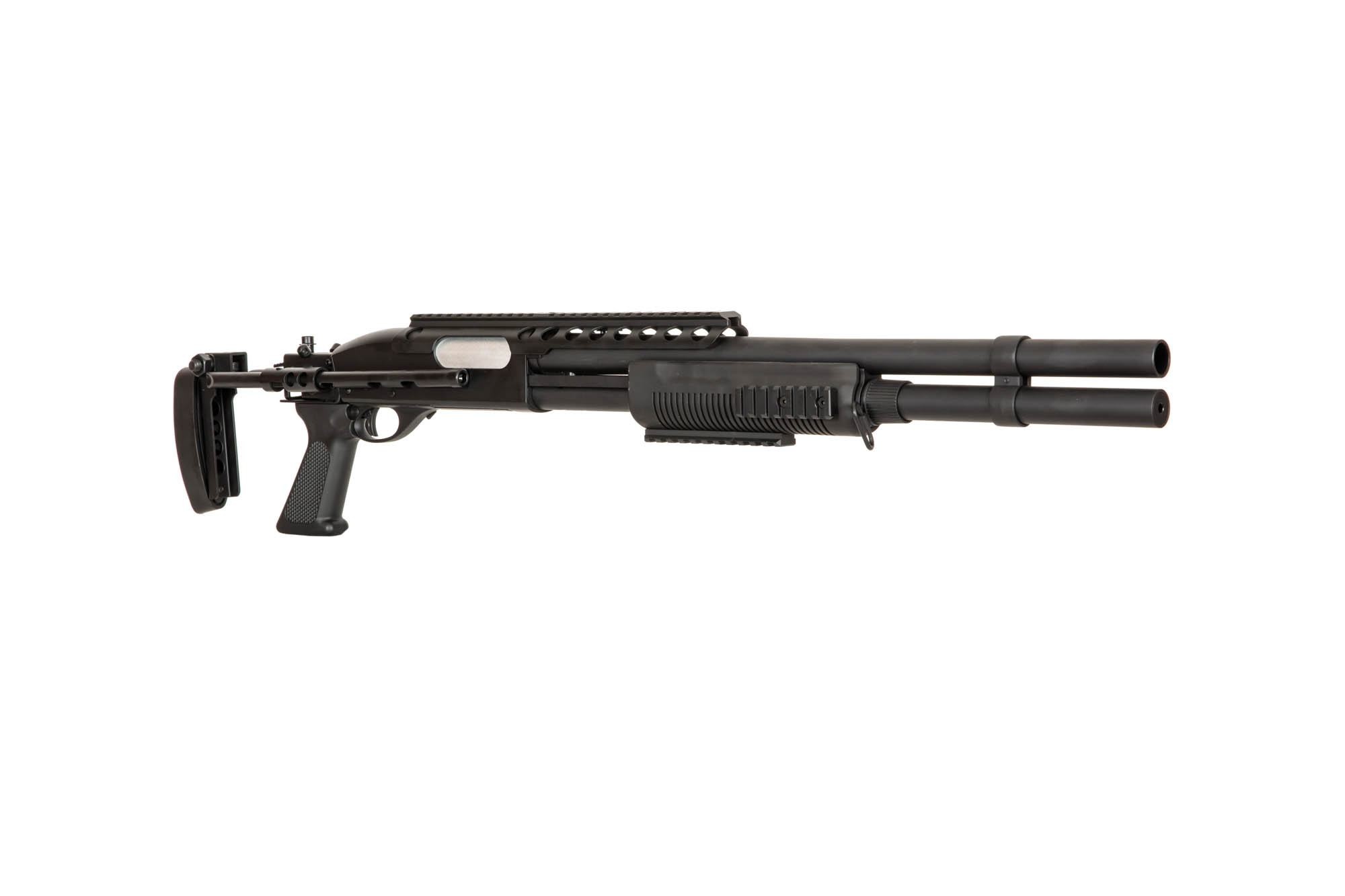 A&K SXR-006 tactical shotgun 3 burst 0.83 joules - BK