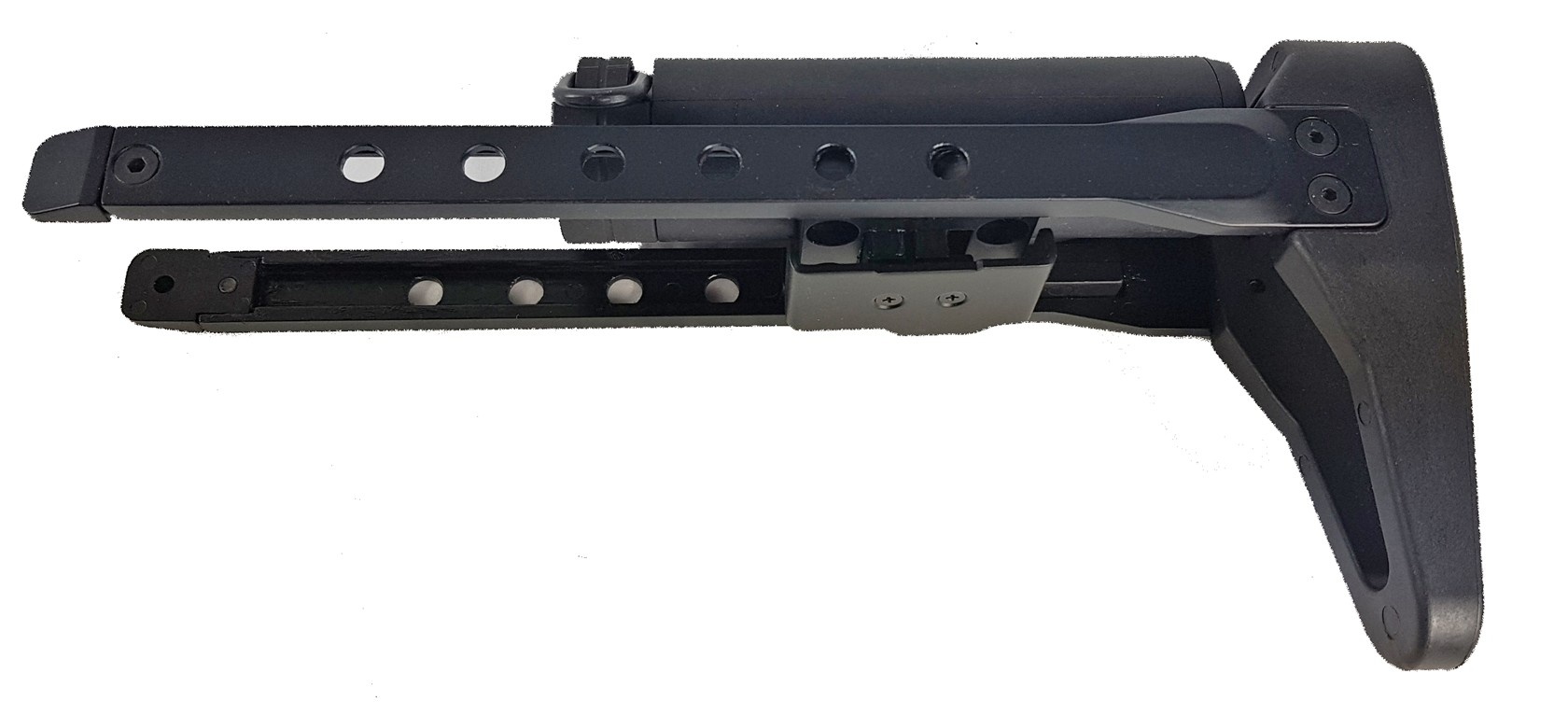 ICS CXP M4 Retractable Stock for Airsoft AEG Rifles - BK