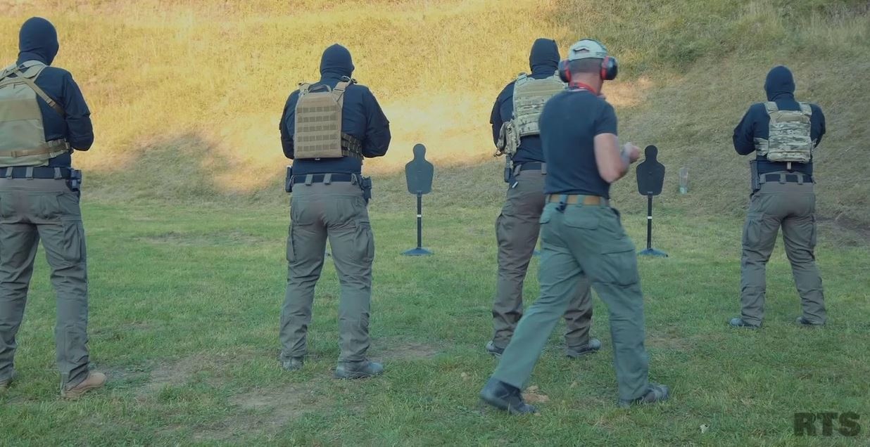 FAB Defense RTS Static Target Kit - red