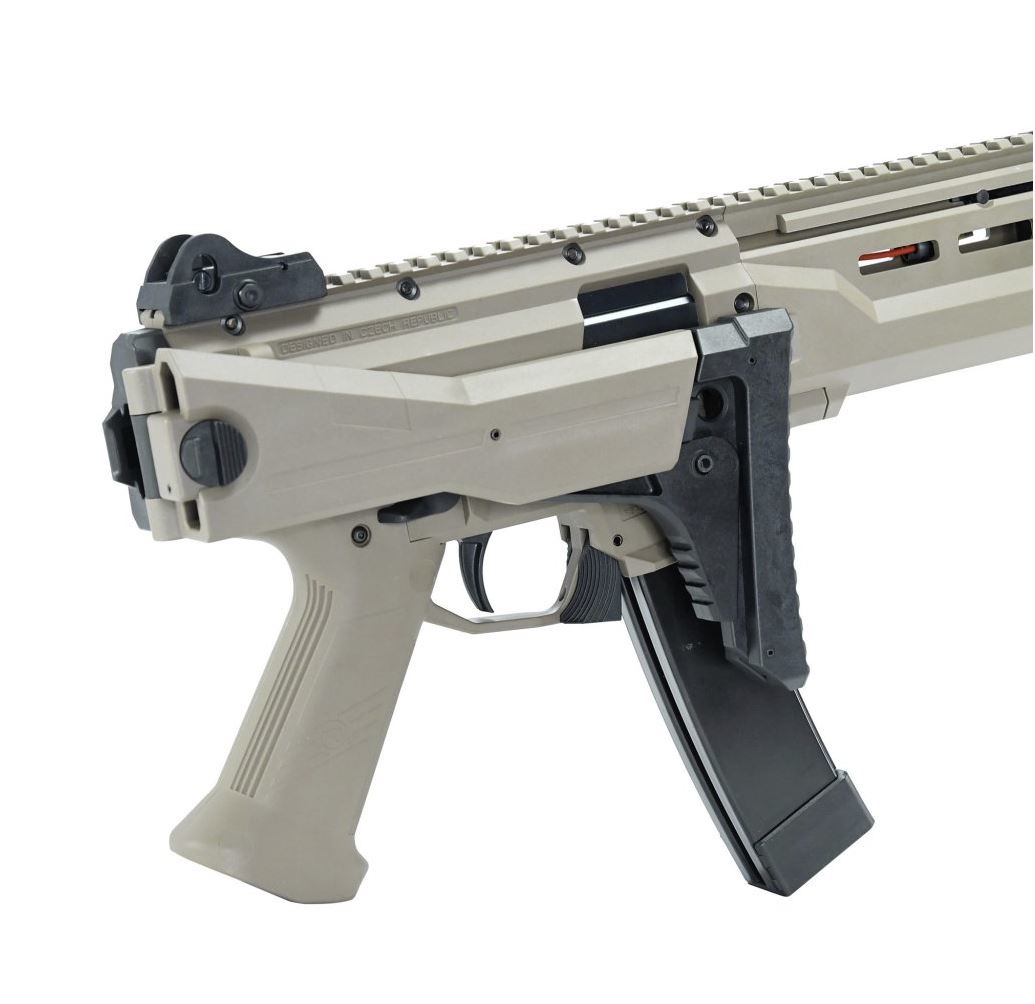 Asg Cz Scorpion Evo 3 A1 Carbine 1 8 Joule Tan Tactical24 E Store