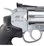 ASG Revólver de CO2 Dan Wesson de 6 pulgadas 4.5 mm (.177) Diabolo 3.0 Joule - Plateado