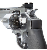 ASG 6 Inch Dan Wesson CO2 Revolver 4.5 mm (.177) Diabolo 3.0 Joule - Silver