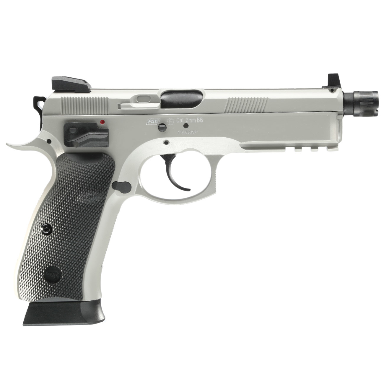 ASG CZ 75 SP-01 Shadow GBB 1.0 julios - Gris urbano