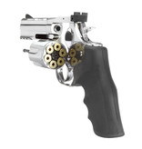 ASG Revólver Co2 Dan Wesson 715 NBB de 4 pulgadas, 1,60 julios, plateado