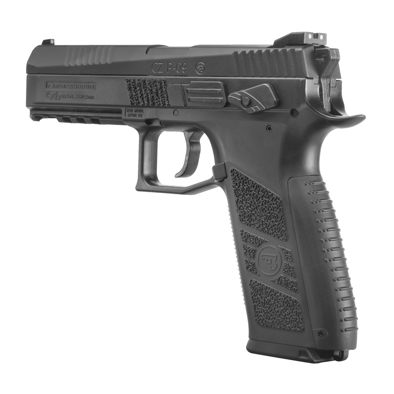 ASG CZ P-09 Duty 4.5mm GBB 3.7 Joule - BK