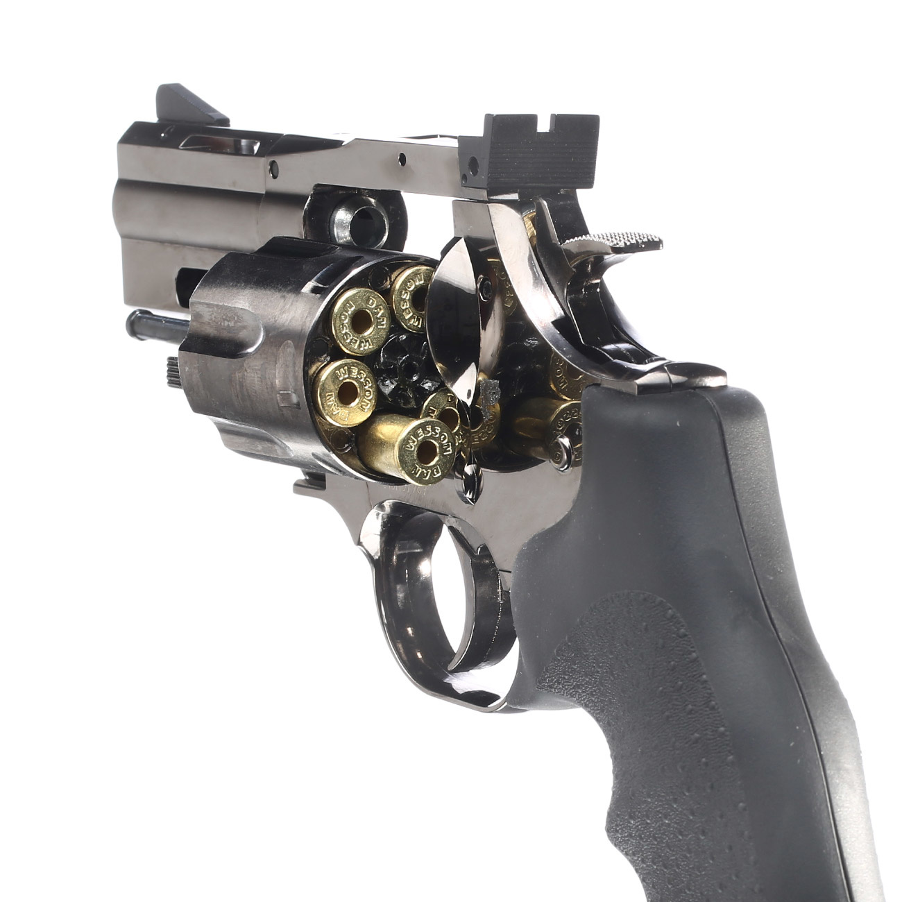 ASG 2,5 Zoll Dan Wesson Revolver 6 mm BB 1,2 Joule - Stahlgrau