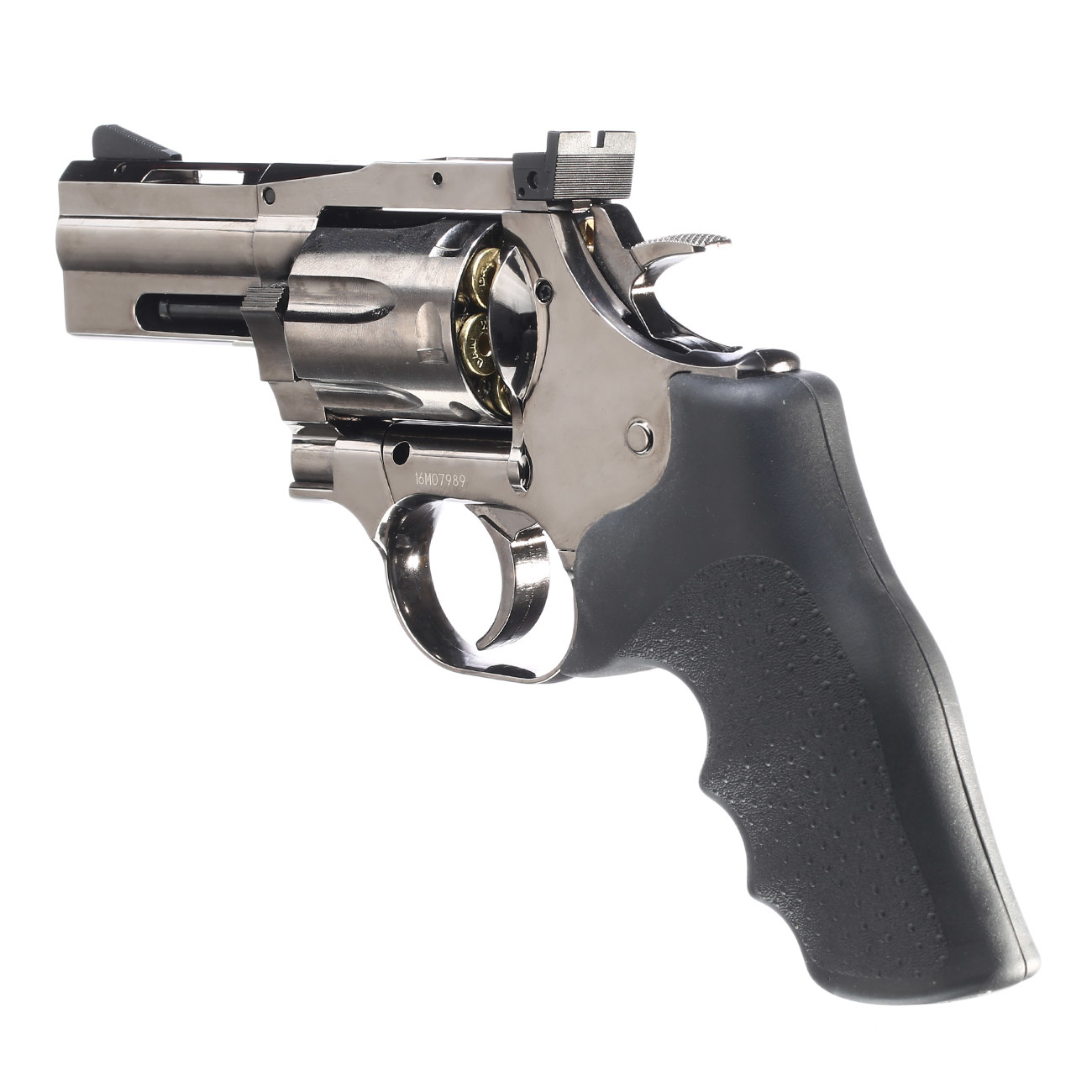 ASG 2,5 Zoll Dan Wesson Revolver 6 mm BB 1,2 Joule - Stahlgrau