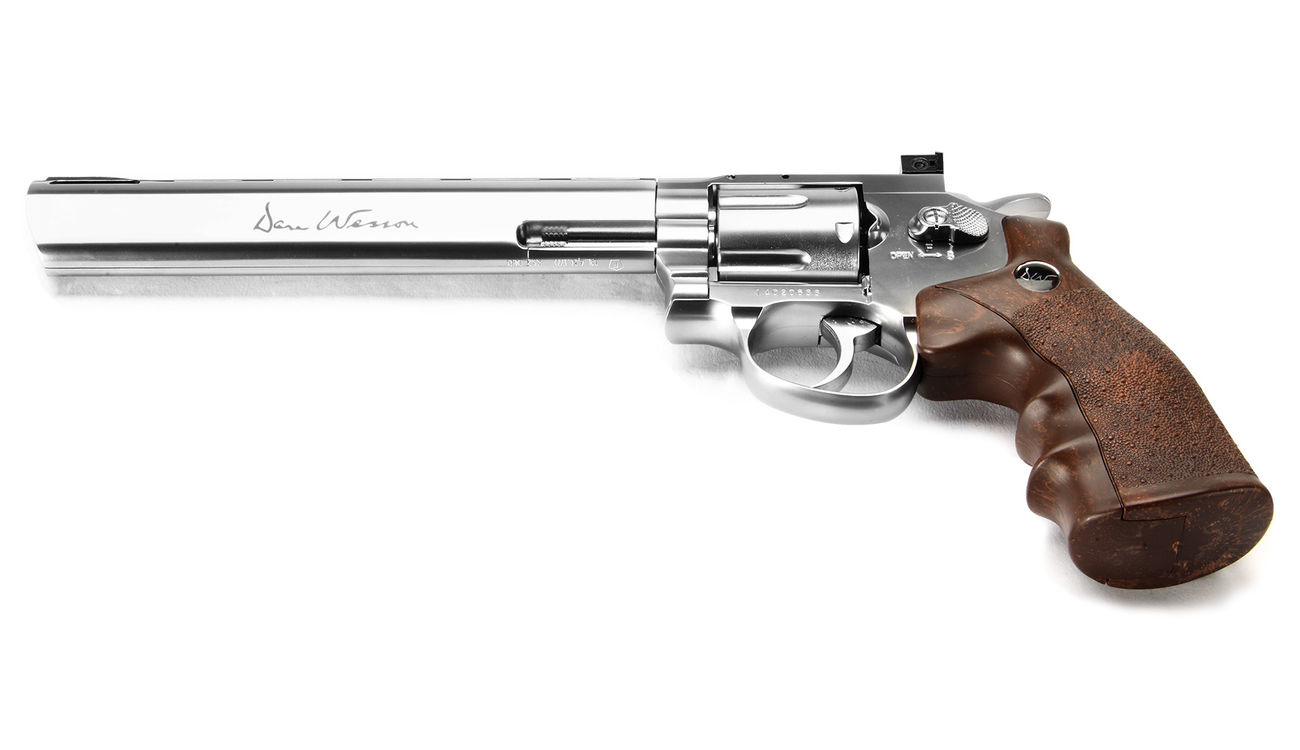 ASG 8 Inch Dan Wesson revolver 4.5 mm BB 3 Joules - silver