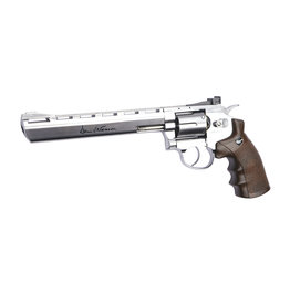 ASG 8 Inch Dan Wesson revolver 4.5 mm BB 3 Joules - plateado