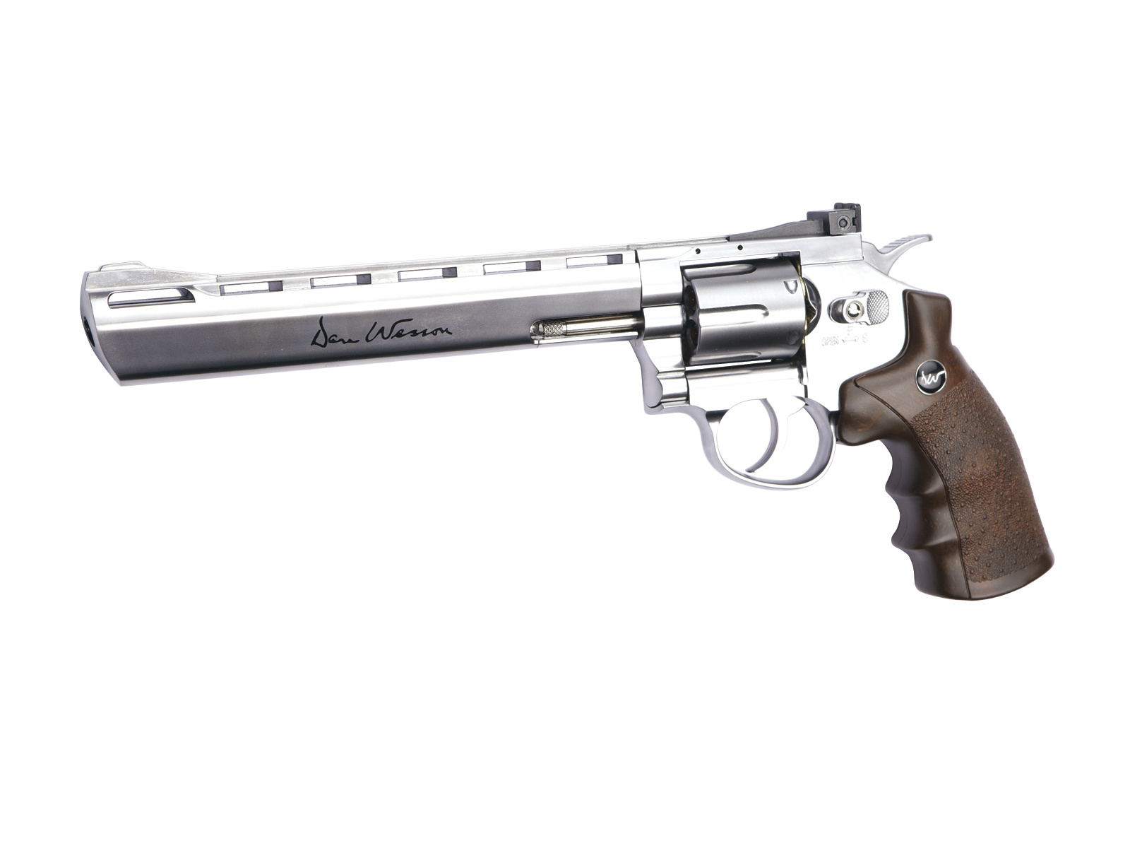 ASG 8 Inch Dan Wesson revolver 4.5 mm BB 3 Joules - silver