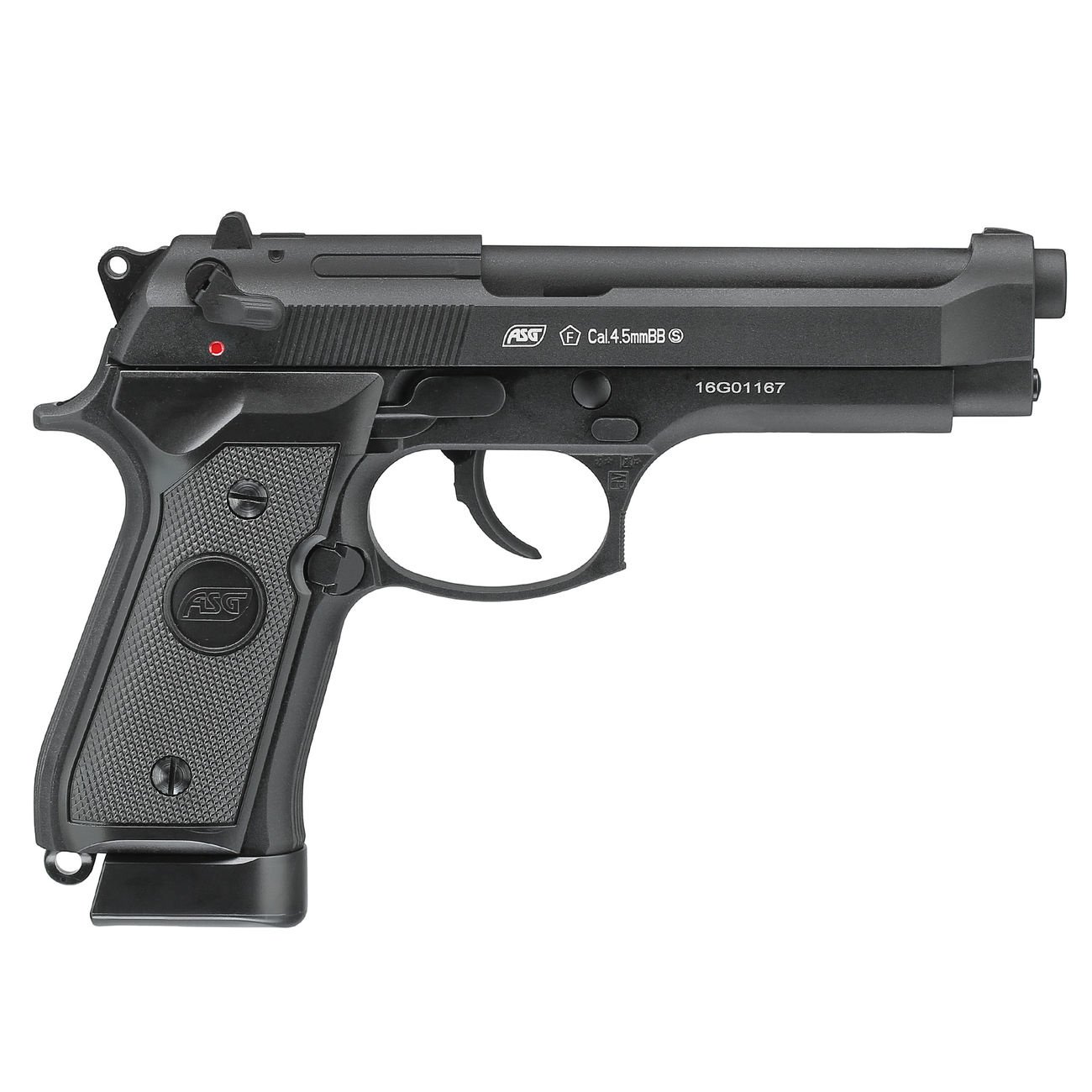 ASG Pistola de ar comprimido M9 Classic Co2 4,5 mm (0,177) BB