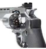 ASG Revólver Dan Wesson de 6 polegadas 4,5 mm (0,177 BB de aço) 3 joules - prata