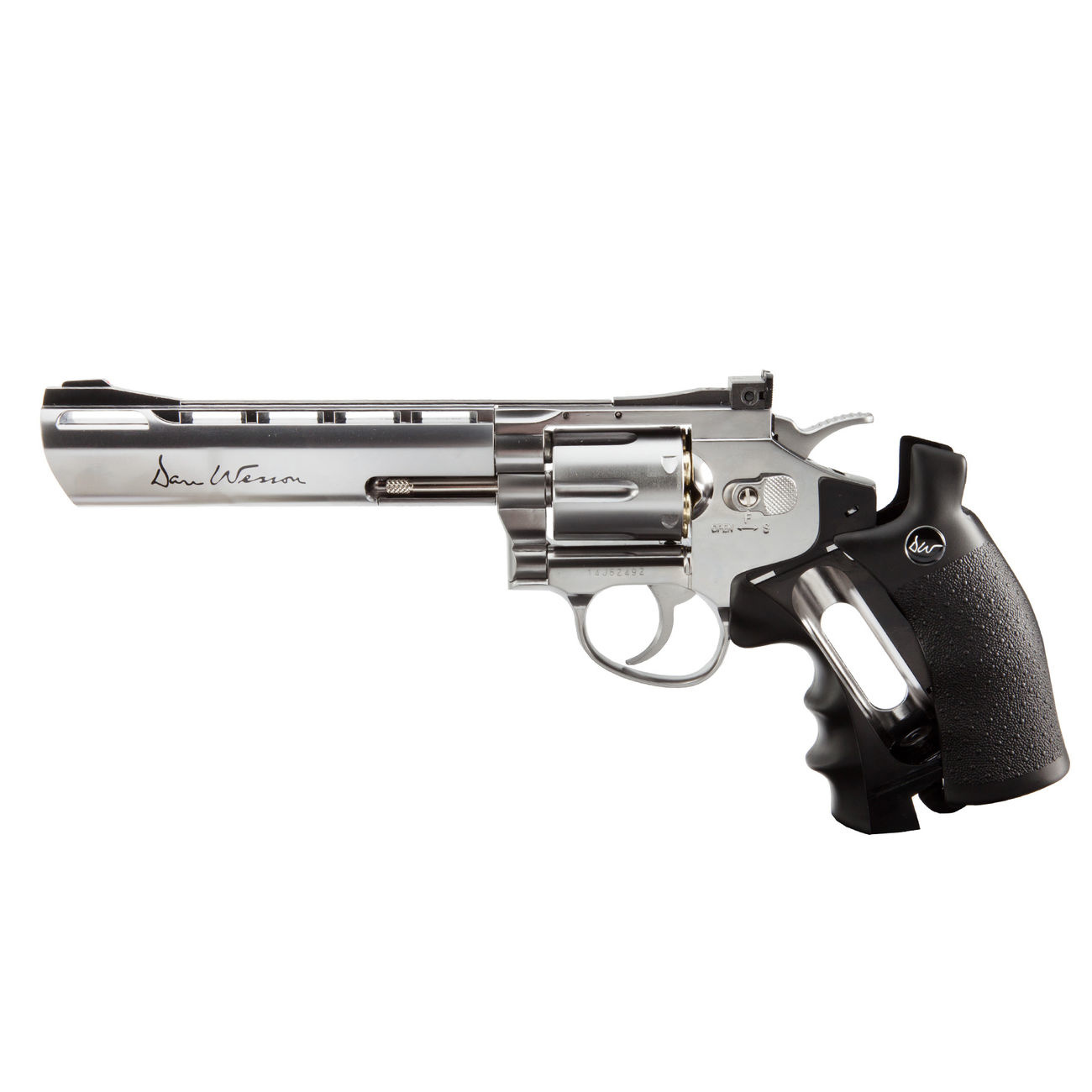 ASG Revolver Dan Wesson 6 pouces Co2 NBB 1,90 joules - argent