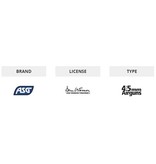 ASG Revolver Dan Wesson 4 pouces Co2 NBB 1,80 joules - argent