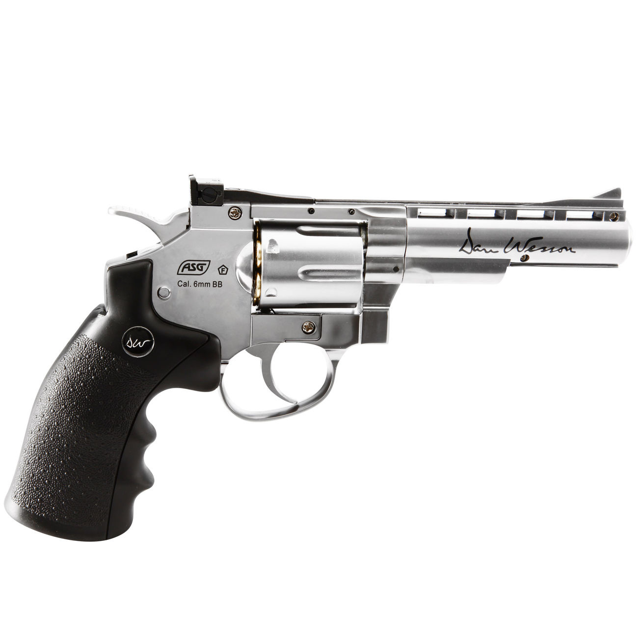 ASG 4 Zoll Dan Wesson Revolver Co2 NBB 1,80 Joule - Silber