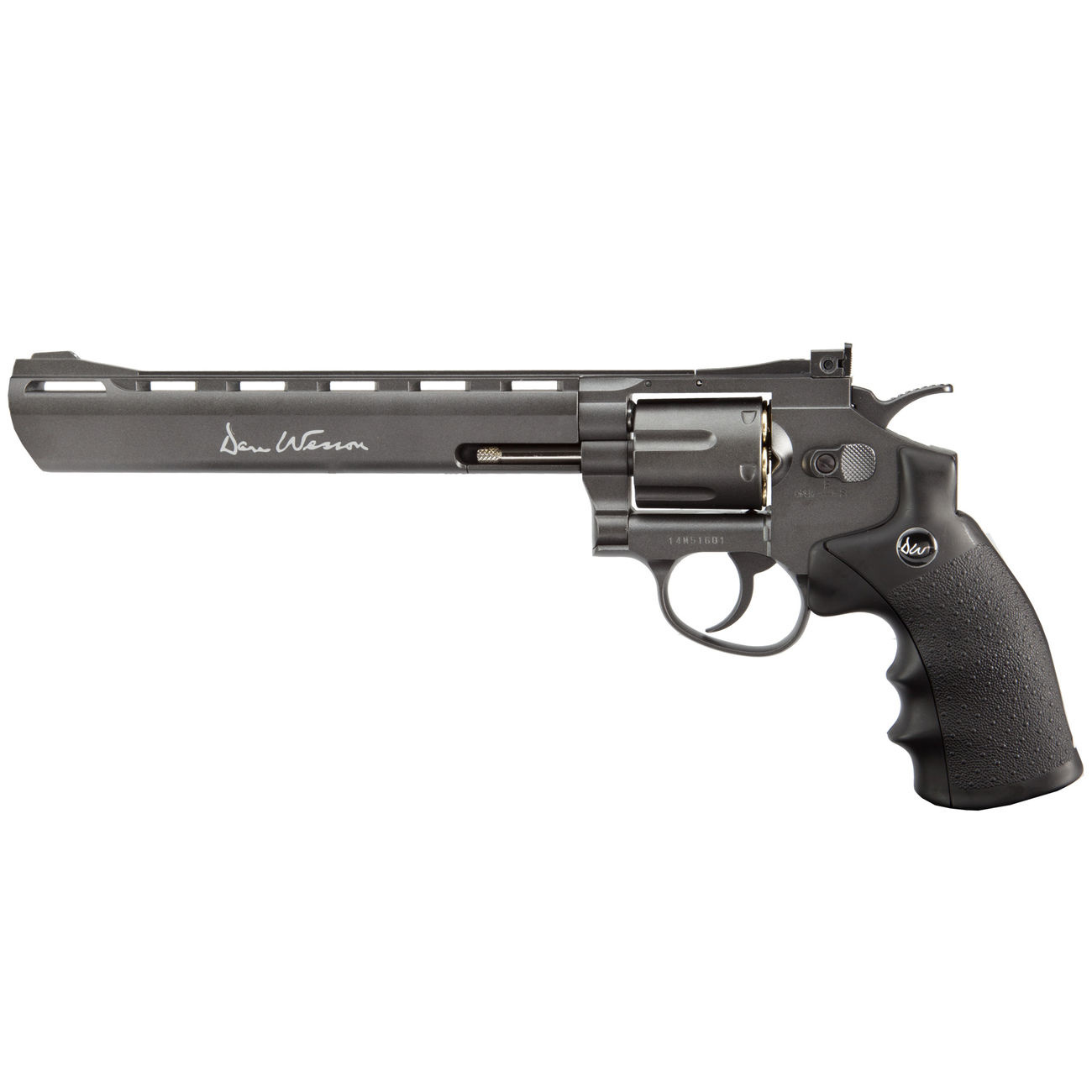 ASG 8 Zoll Dan Wesson Revolver 4,5 mm BB 3 Joule - BK
