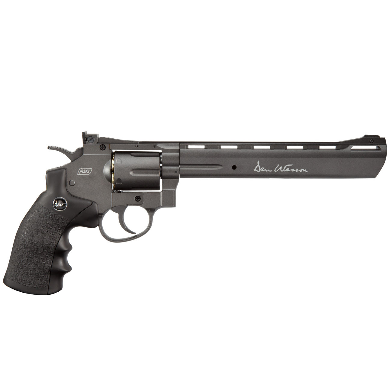 ASG 8 Inch Dan Wesson Revolver 4.5 mm BB 3 Joules - BK