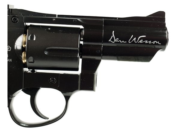 ASG 2,5 Zoll Dan Wesson Revolver Co2 NBB 1,40 Joule - BK