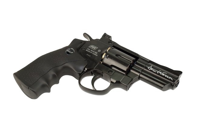 ASG 2,5 Zoll Dan Wesson Revolver Co2 NBB 1,40 Joule - BK