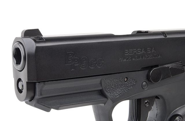 ASG Bersa BP9CC CO2 Airsoft Pistol 4.5 mm GBB 2.0 Joules - BK