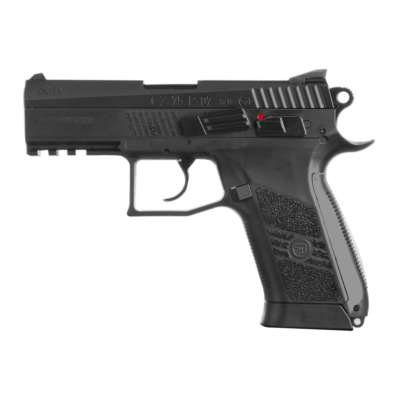 ASG CZ 75 P-07 Duty Co2 Blowback 4,5 mm BB NBB 2,5 Joule - BK