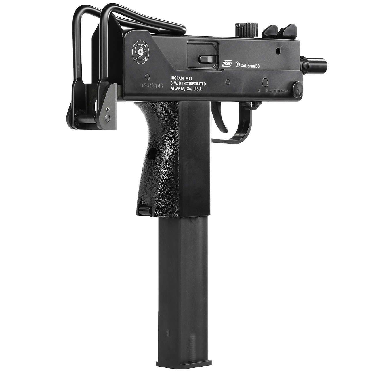 ASG KWC Cobray Ingram M11Co2 NBB 1,40 joules - BK