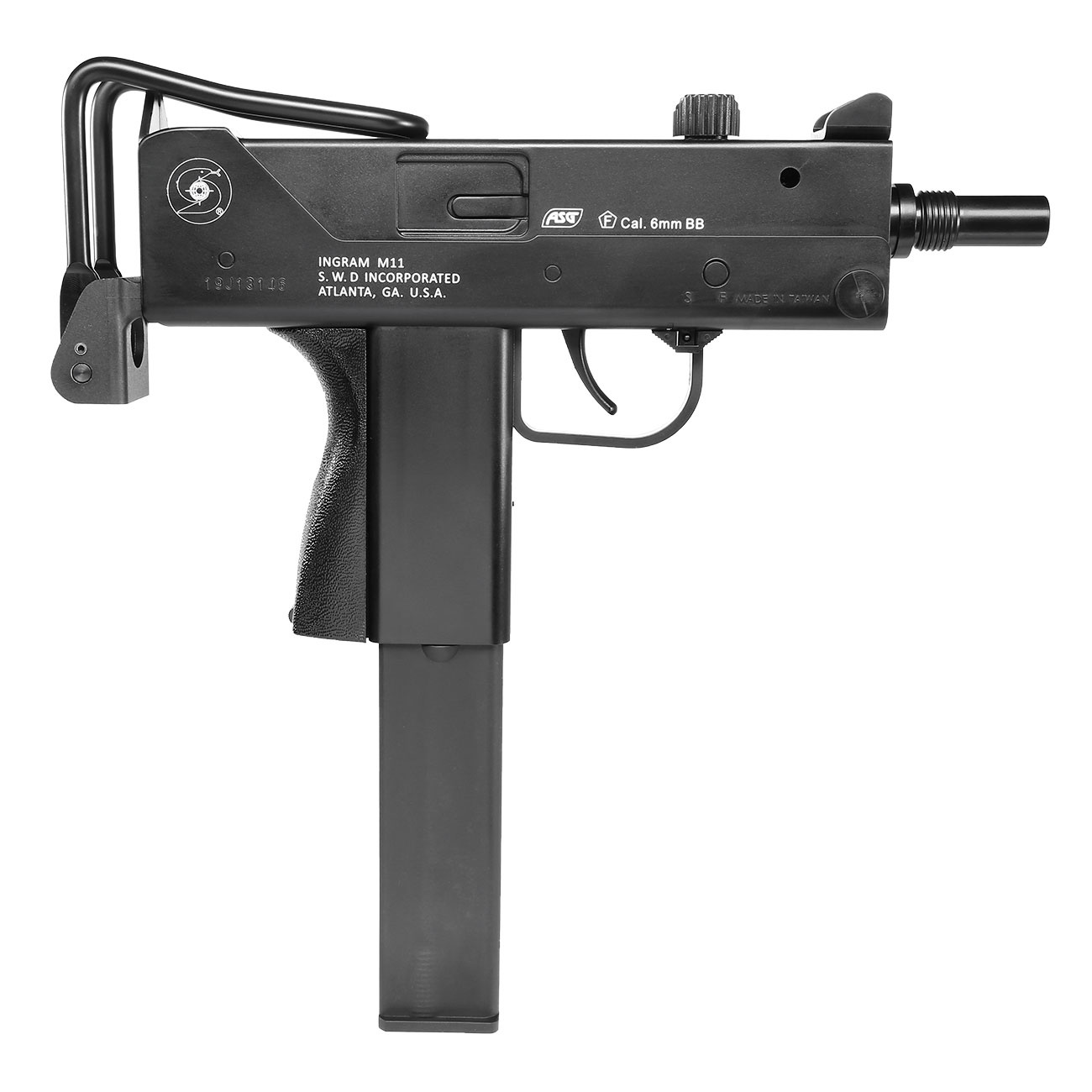 ASG KWC Cobray Ingram M11Co2 NBB 1,40 Joule - BK