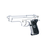 ASG M92F NBB 6mm BB 0,6 Joule - Argento