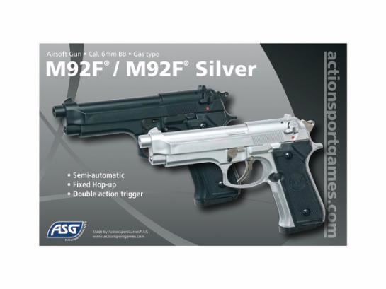 ASG M92F NBB 0.60 joules - BK