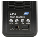 ASG A450 Multi-Charger Ladegerät - BK