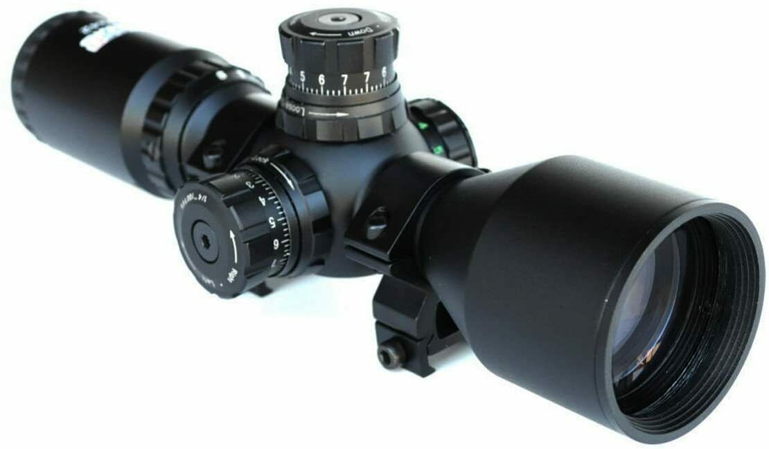 Swiss Arms CQB rifle scope 3-9x42 Mil-Dot illuminated - BK