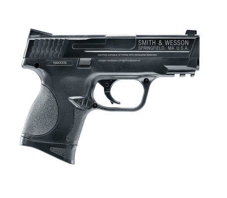 Smith & Wesson M&P9c PSS - Spring pressure - 0.50 Joule - BK