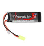 ASG Li-Po 11.1V 2200mAh 30C Tamiya