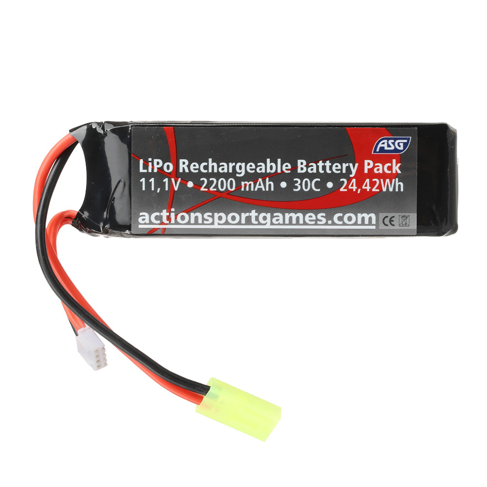 ASG Li-Po 11.1V 2200mAh 30C Tamiya