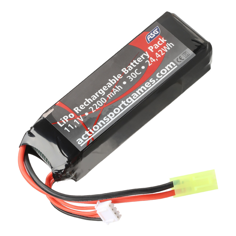 ASG Li-Po 11,1 V 2200 mAh 30C Tamiya