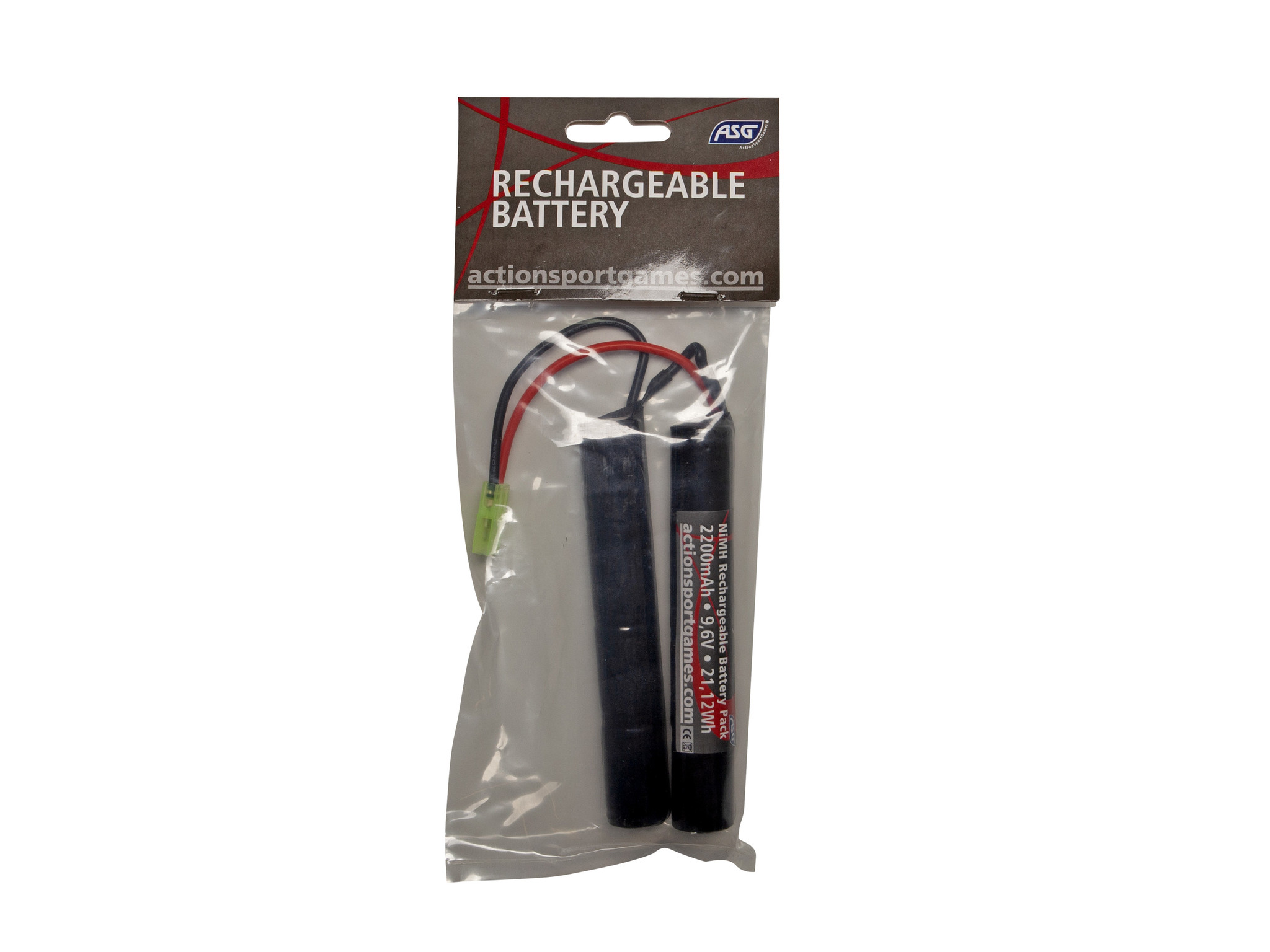 ASG NiMh 9.6V 2200mAh - Nunchuck