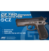 ASG Pressão de mola compacta CZ 75D 0,4 joules - FDE