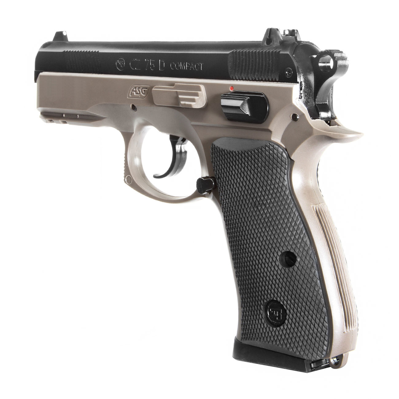 ASG CZ 75D Pressione della molla compatta 0,4 joule - FDE