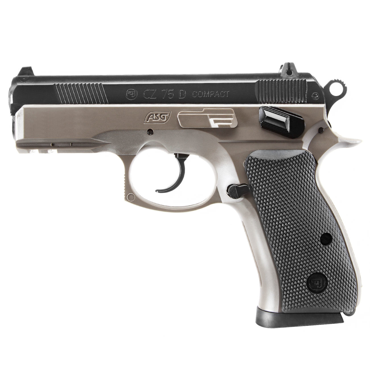 ASG CZ 75D Compact presión del resorte 0,4 julios - FDE